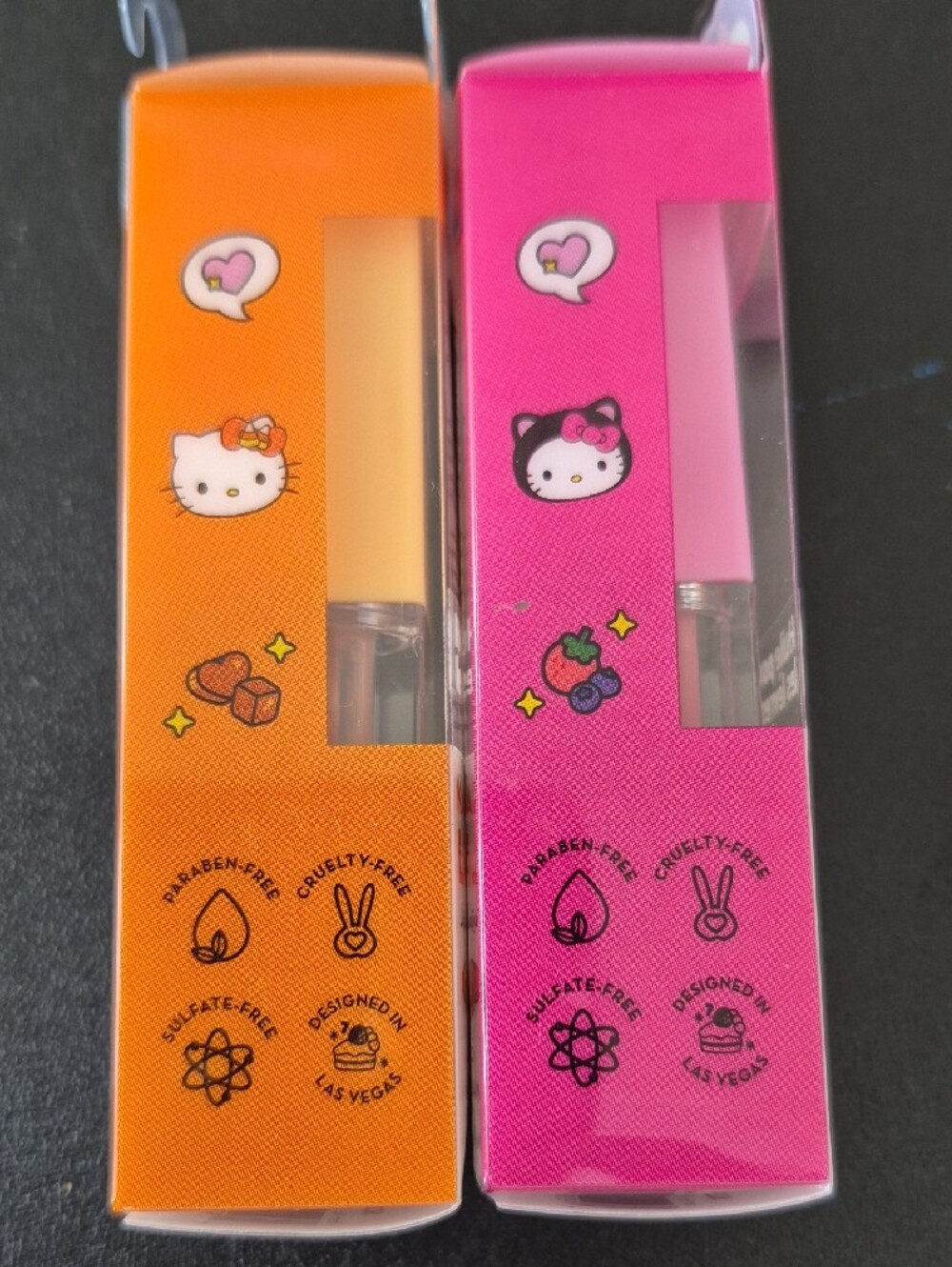 THE CREME Kawaii Kiss Lip Oil — Pink & Orange Set Of 2 - Picture 5 of 9